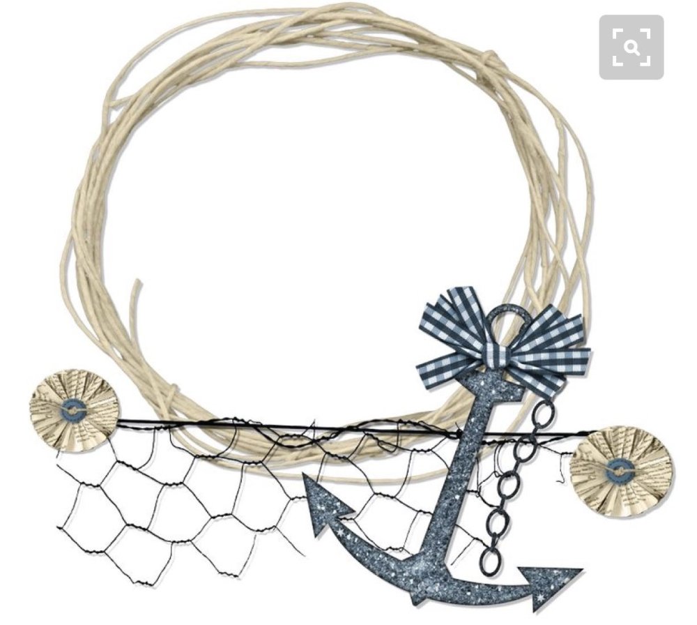 Рамка морская тематика