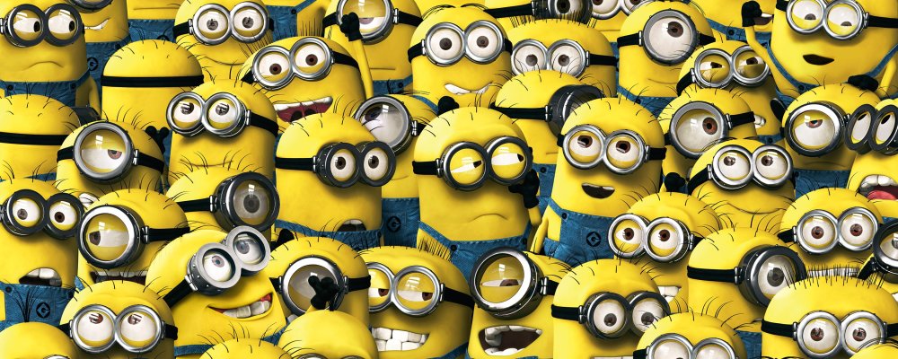 Картинка с миньонами ве the end
