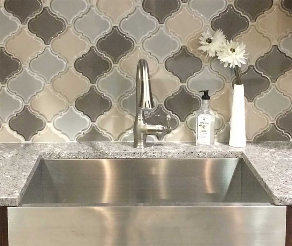 Плитка Арабеска затирка