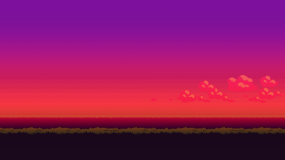 Пиксельное небо