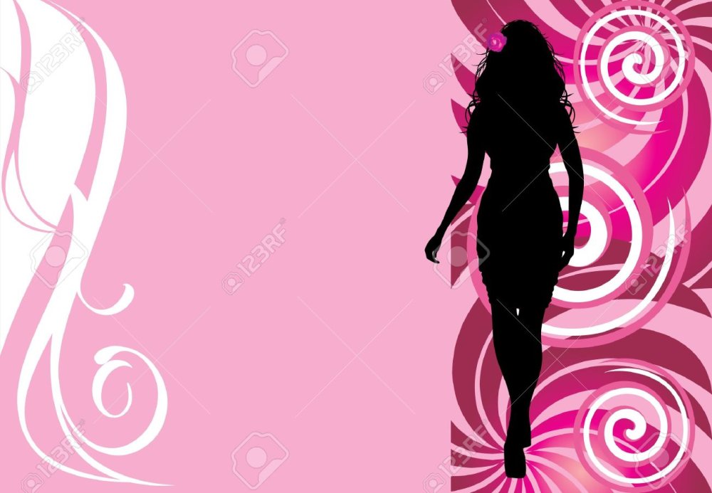 Силуэт идеальной женской фигуры