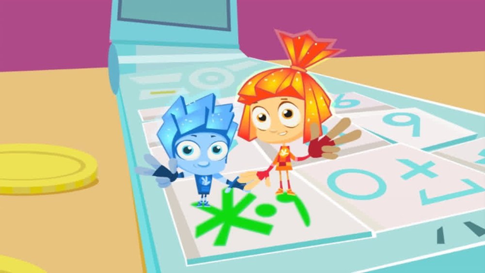 Учим алфавит с Фиксиками