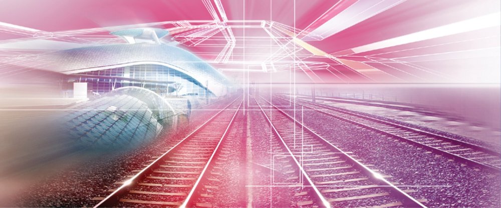 Размытый поезд