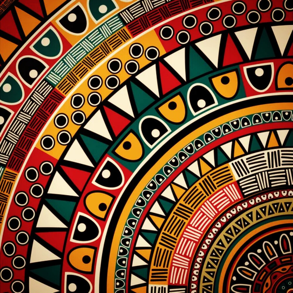 Фон в этническом стиле