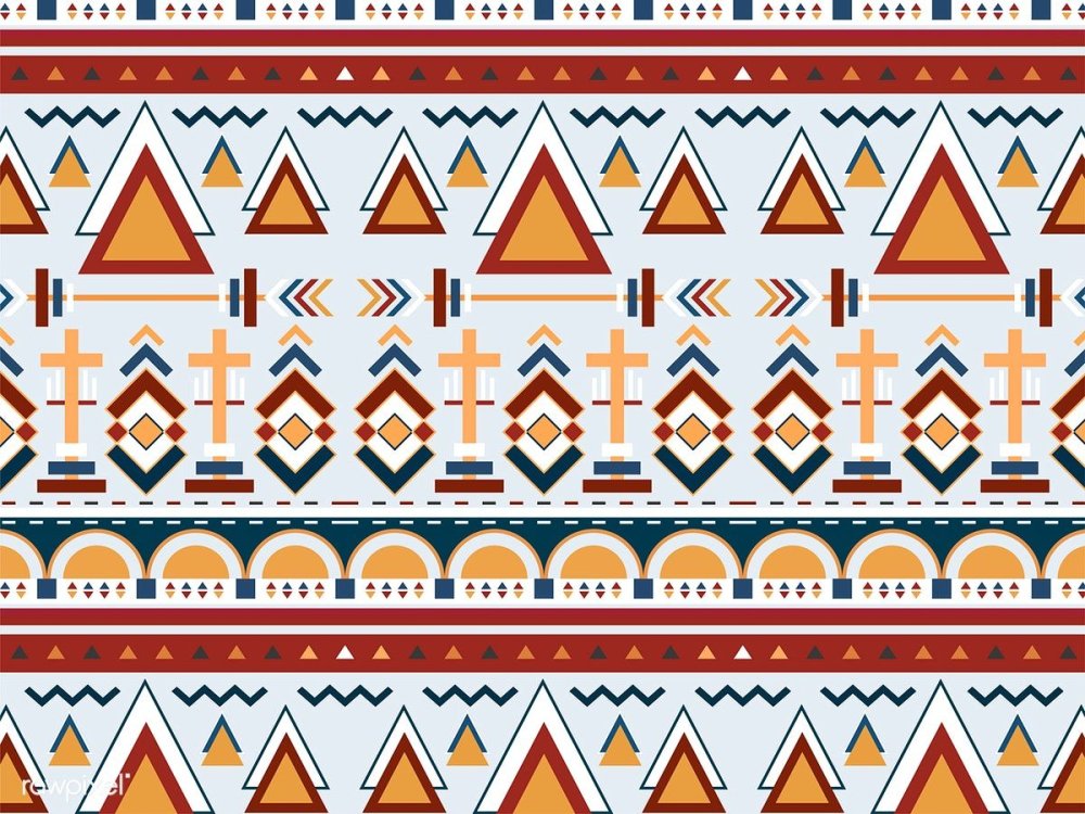 Дагестанский орнамент паттерн