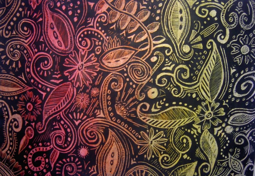 Polynesian Tribal Print