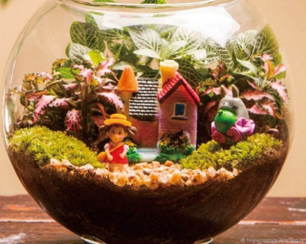 Круглый аквариум