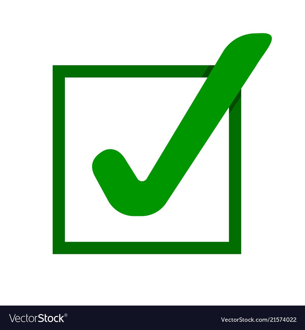 Галочка клипарт