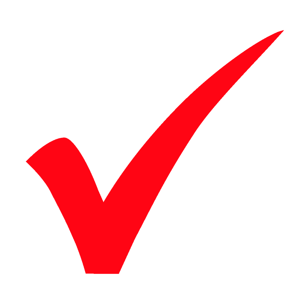 Красная галочка