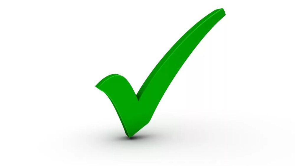 Галочка для презентации