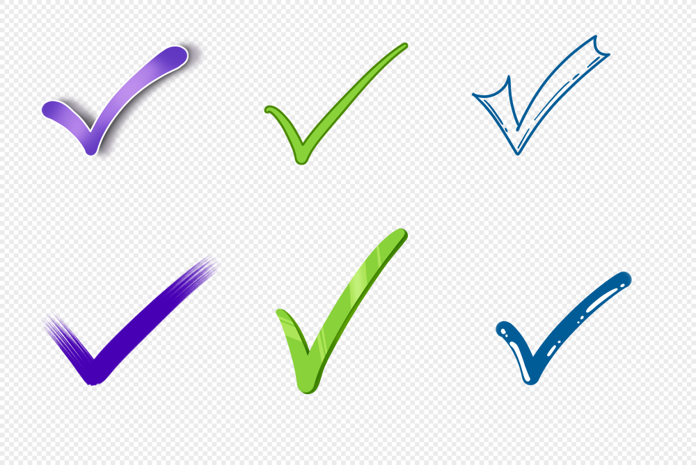 Квадрат с галочками оранжевый