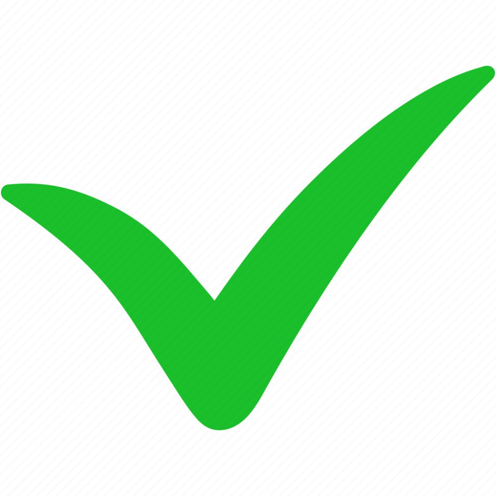 Логотип зеленая галочка