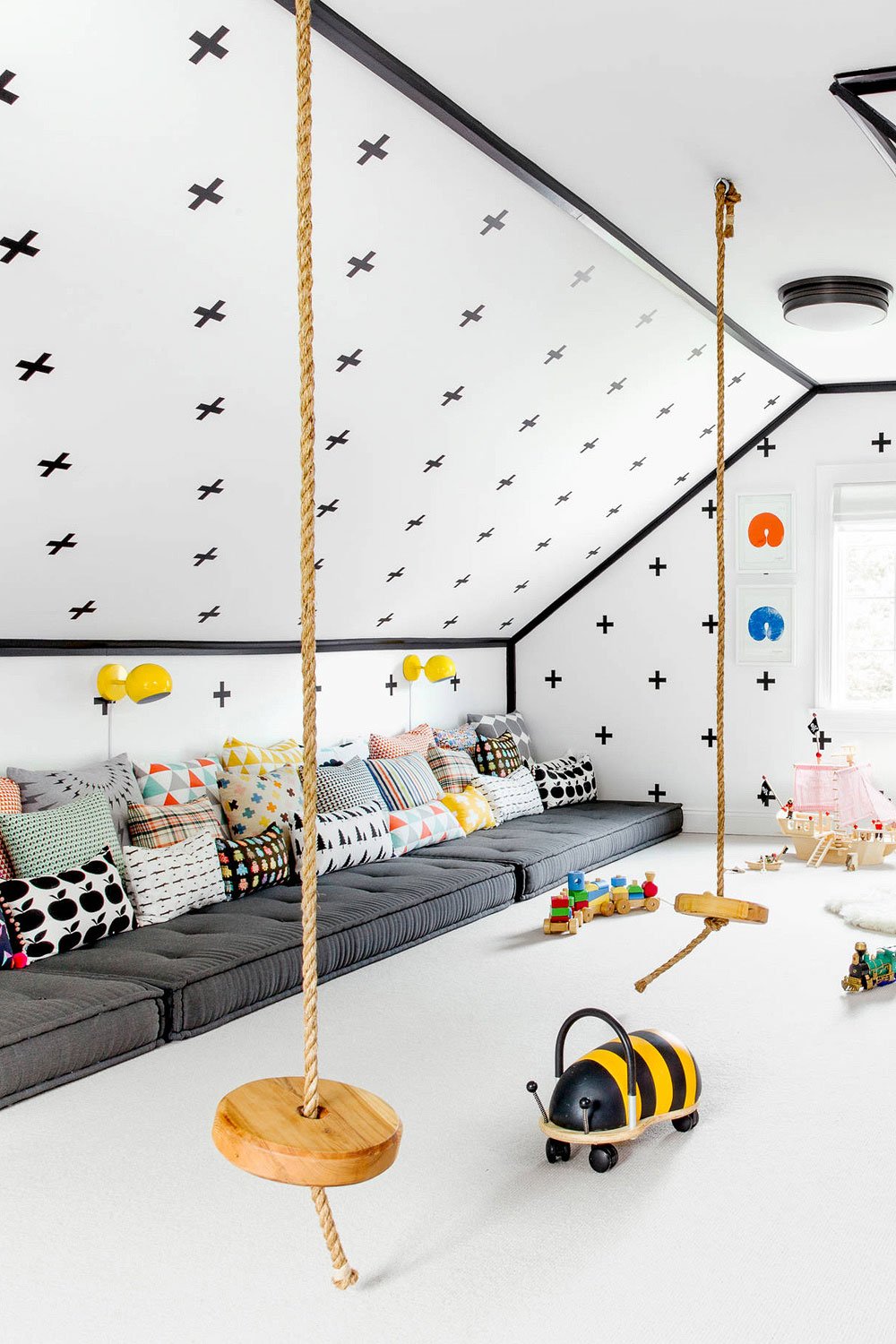 Интерьер игровой комнаты