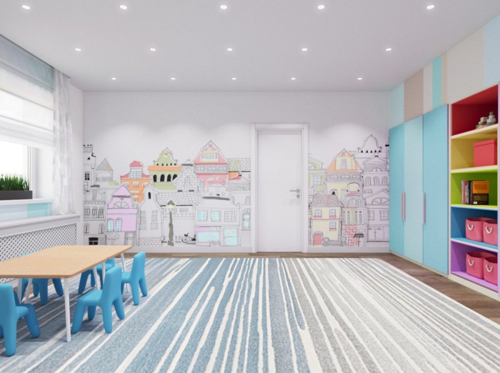 Интерьер детского центра