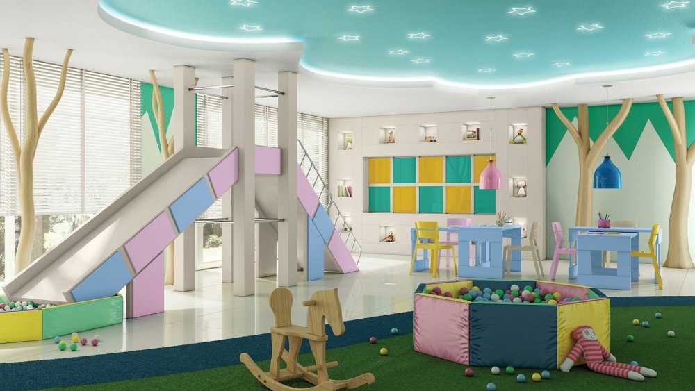 Современная детская игровая комната