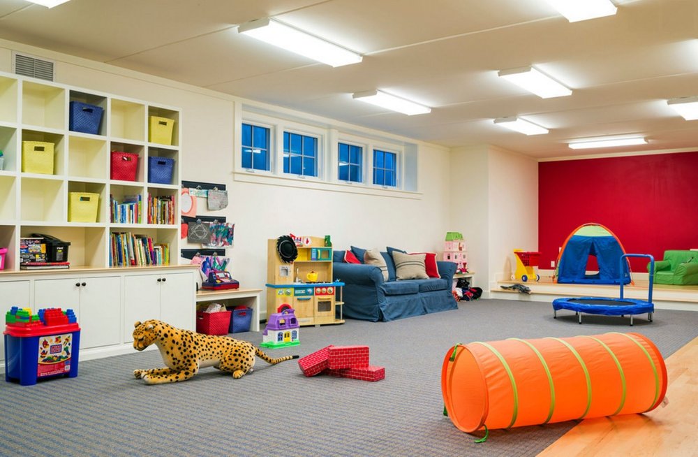 Детский играющий залы