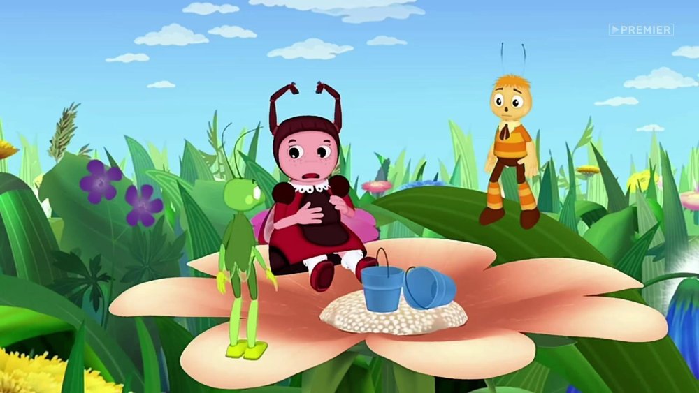 Лунтик Кузя Мила Пчеленок