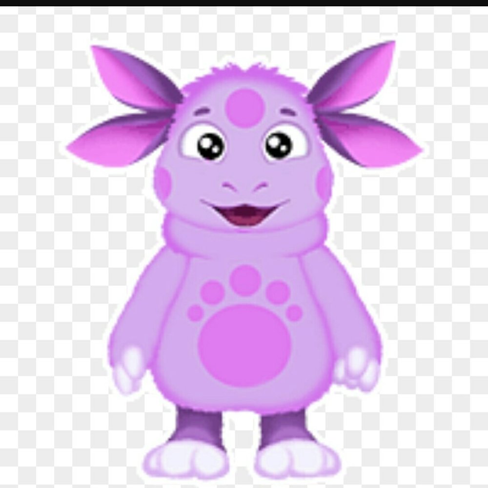 Лунтик на прозрачном фоне