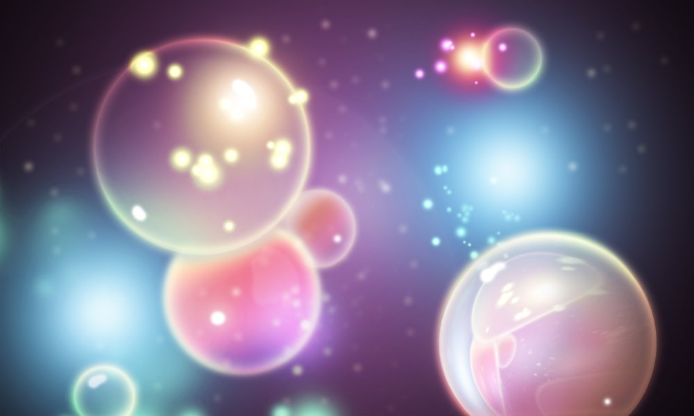 Мыльные пузыри арт