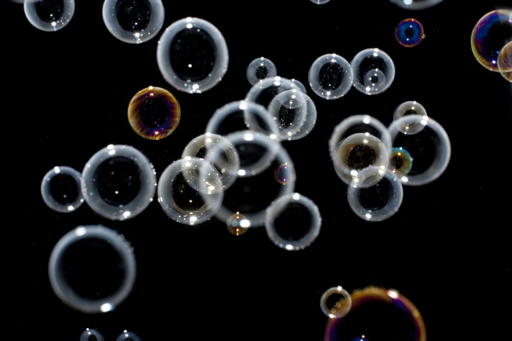 Мыльные пузыри текстура