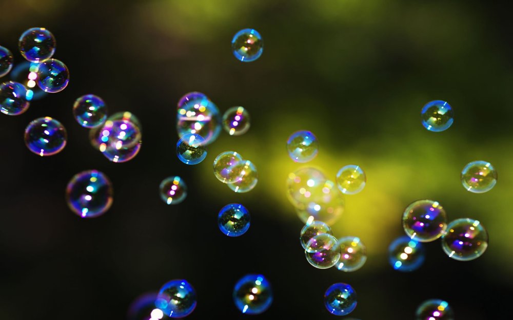 Мыльные пузыри заставка