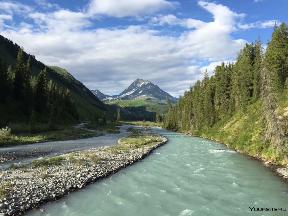 Коккольский водопад в Казахстане