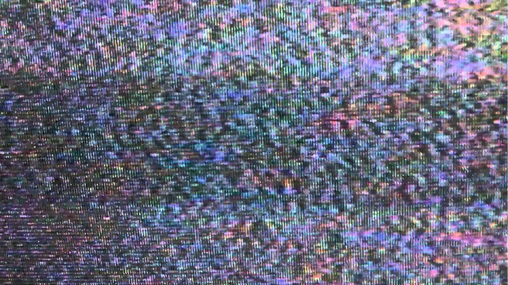 Глитч ВХС помехи