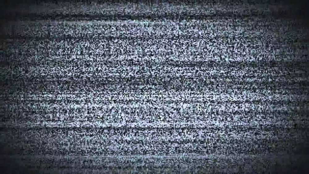 Шум экрана телевизора