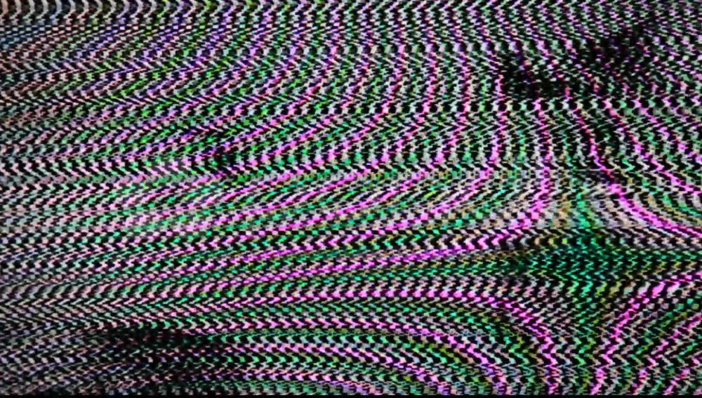 Глитч телевизора