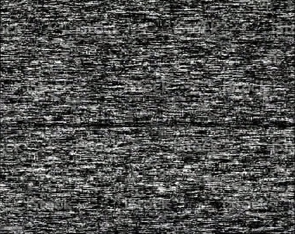 Помехи черно белые