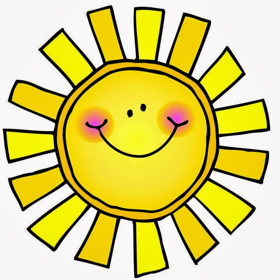 Солнце мультяшное