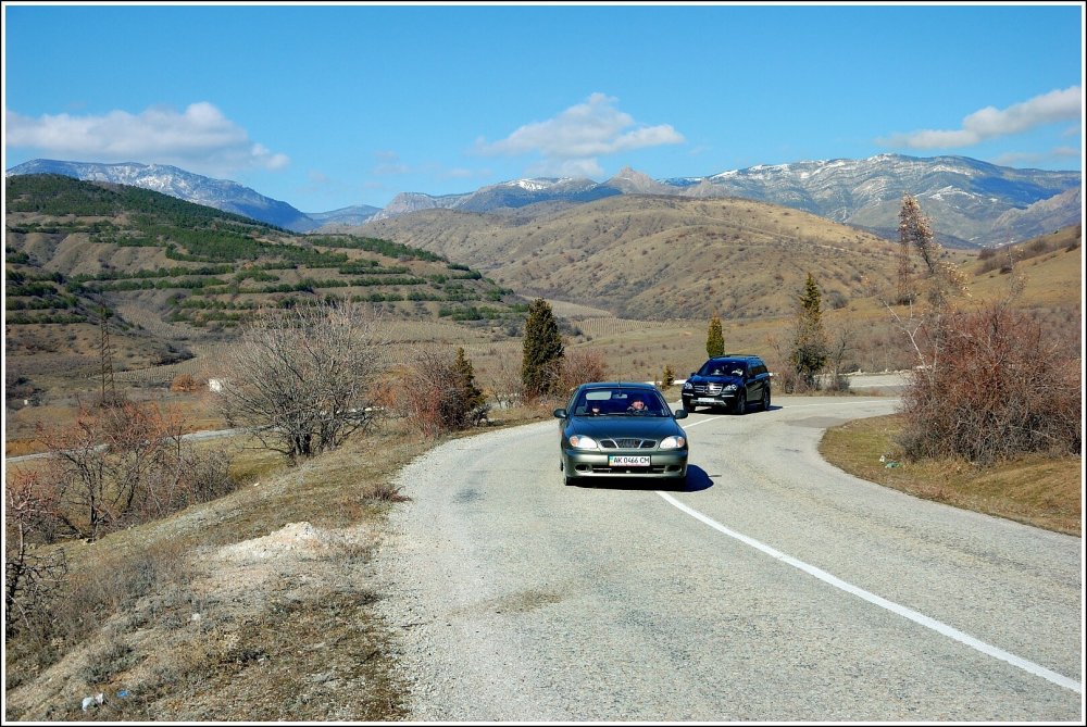 Судак ЮБК дорога