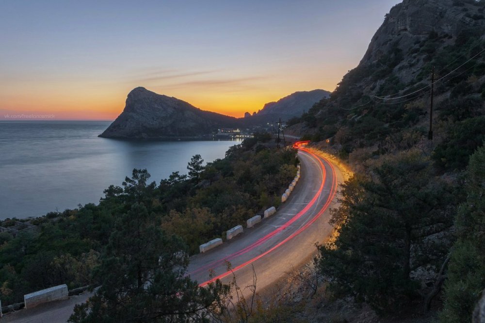 Серпантин Судак новый свет