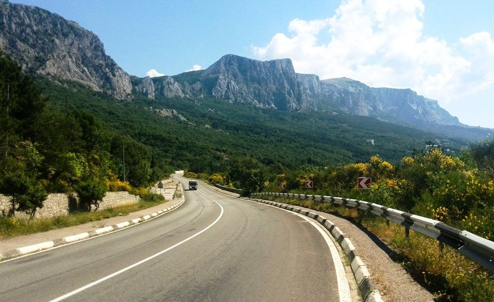 Серпантин Ялта Севастополь