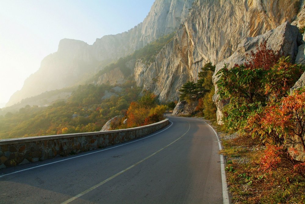 Серпантин новый свет Крым