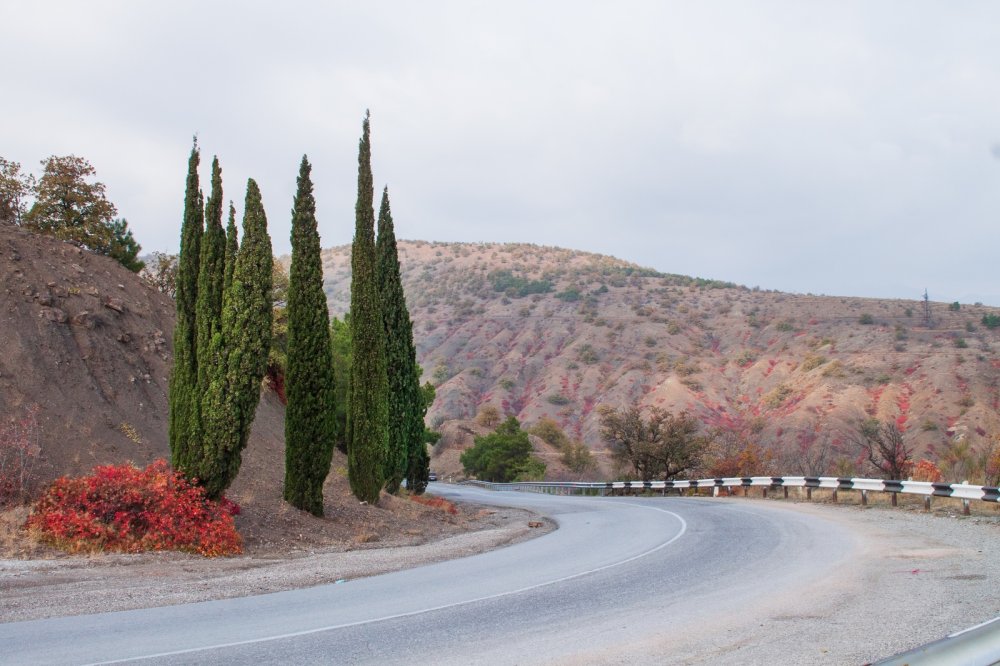 Трасса Судак Алушта