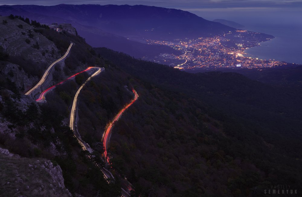 Южный берег Крыма дорога