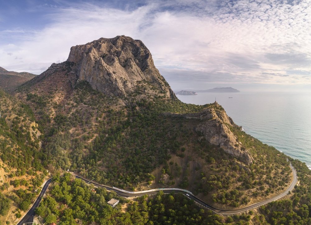 Серпантин Судак новый свет