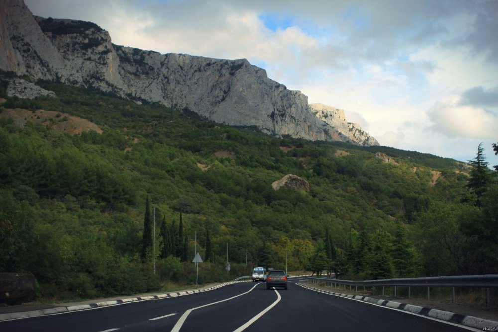 Дорога Алушта Судак