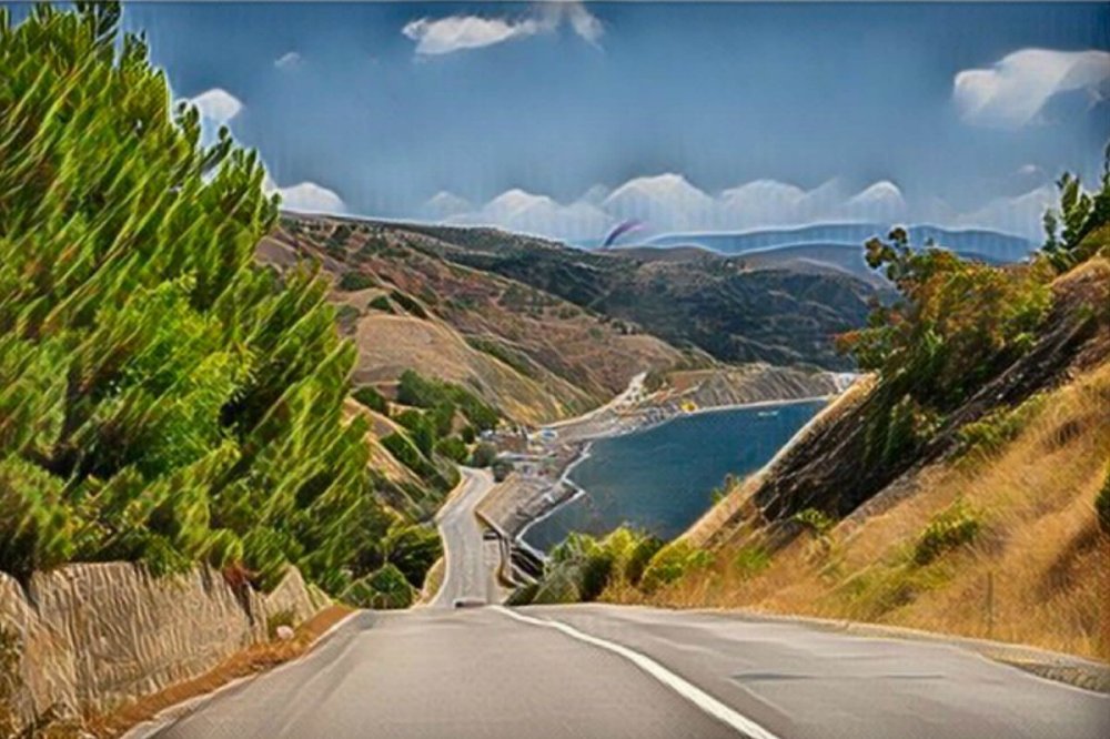 Серпантин Ялта Севастополь