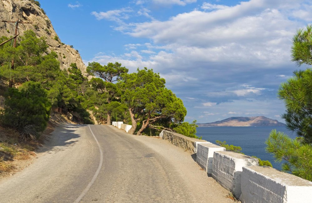 Дорога Ялта новый свет