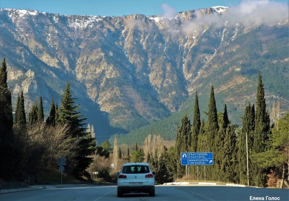 Краснодарский край трасса вдоль моря