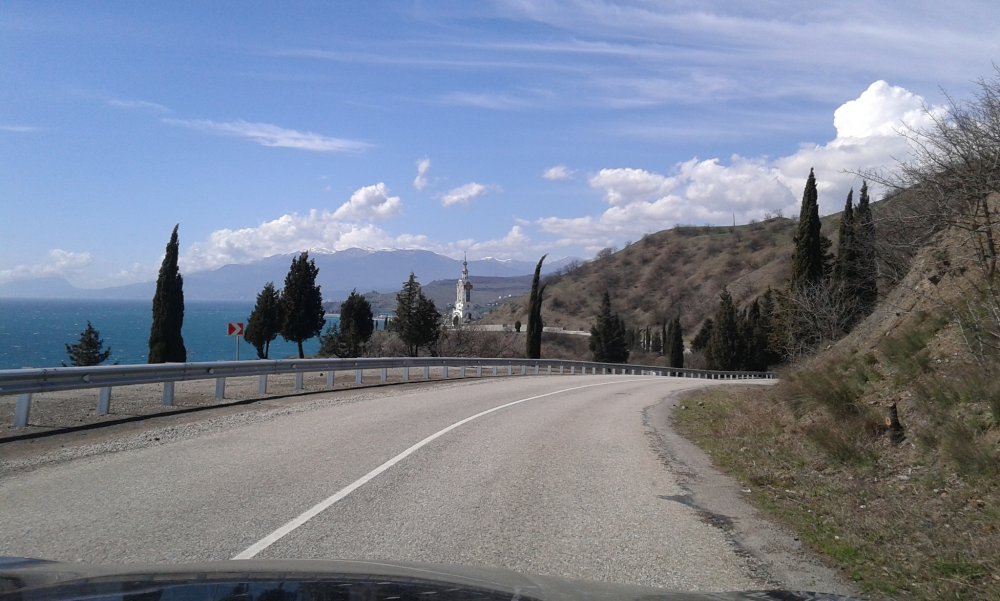 Серпантин Судак Алушта