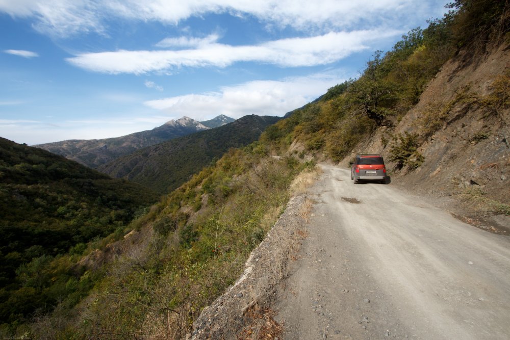 Симферополь Ялта серпантин дорога