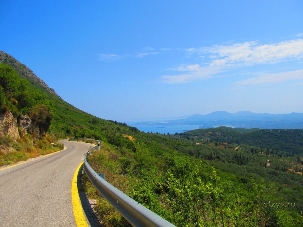 Дорога на ай-Петри на машине