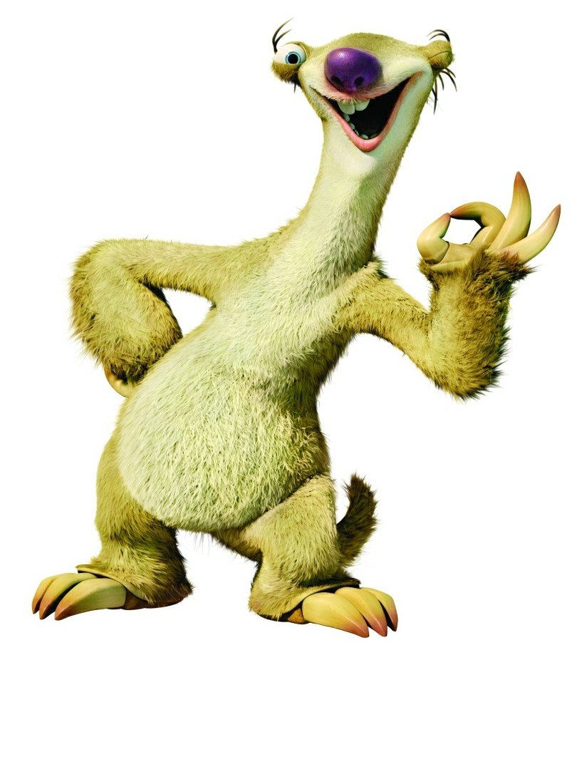 Герои ледникового периода мультфильм Ленивец