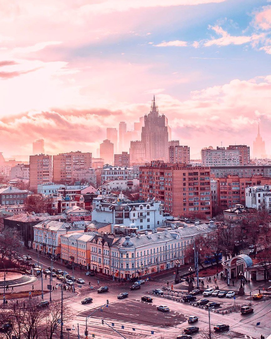 Панорама города