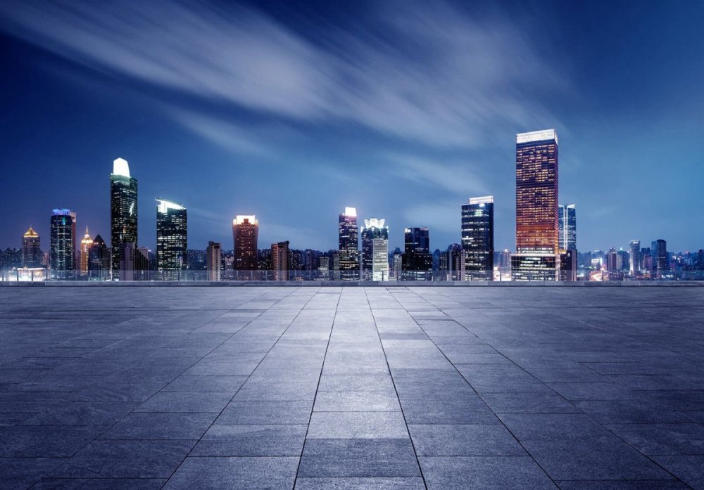 Город с дорогой