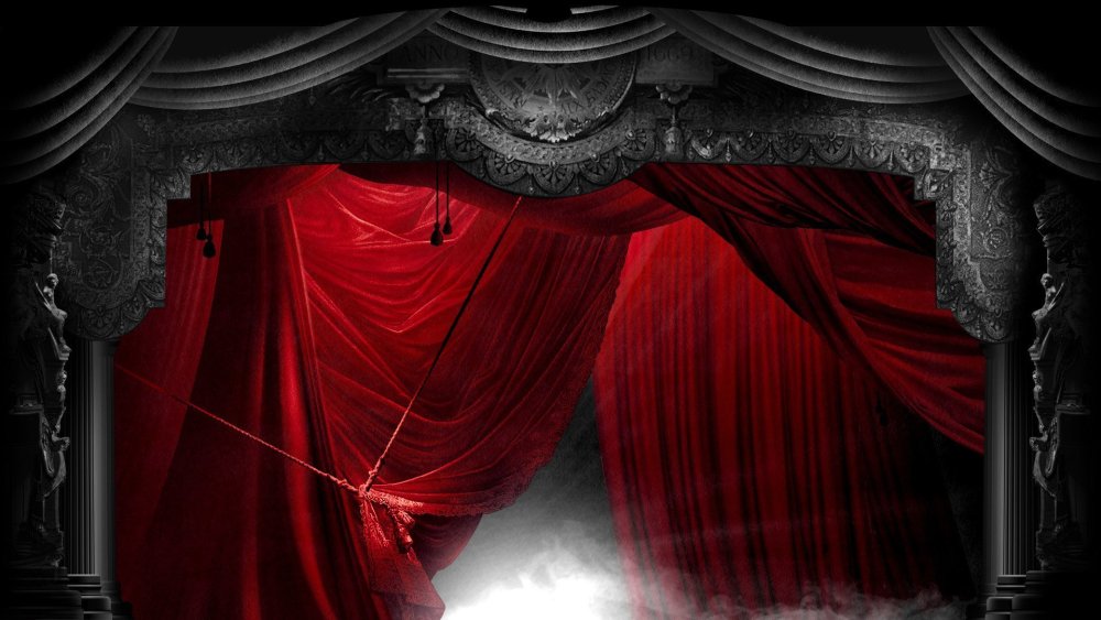 Фон для театрального билета