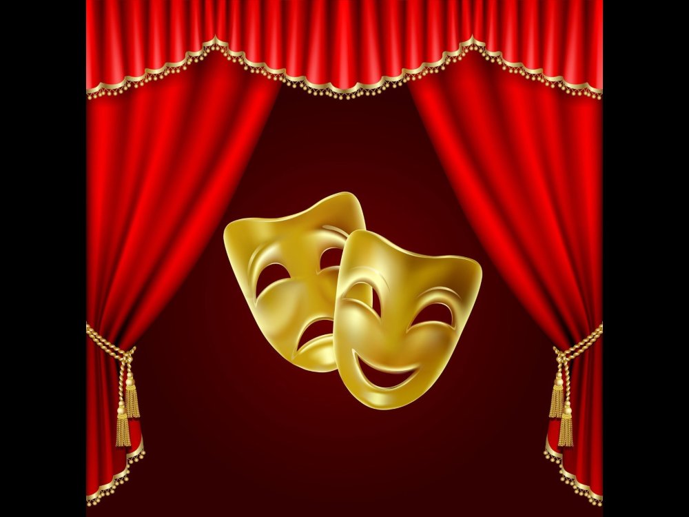 Фон Театральная сцена